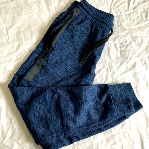 Men’s RBX fleece lined blue joggers